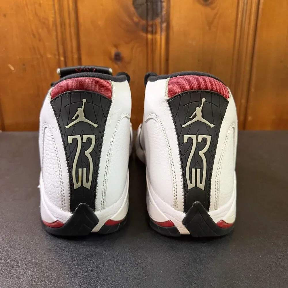Jordan 14 Black Toe 2024 Release Size 10.5 Men 487471-160 Black/white